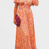 Sandra | Rochie maxi elegantă cu decolteu în V