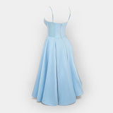 Rochie Midi Elegantă cu Linie Stilată