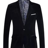 Blazer din catifea elegant