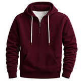 Jachetă cu glugă și fermoar elegant