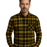 Cămașă de bărbați în carouri