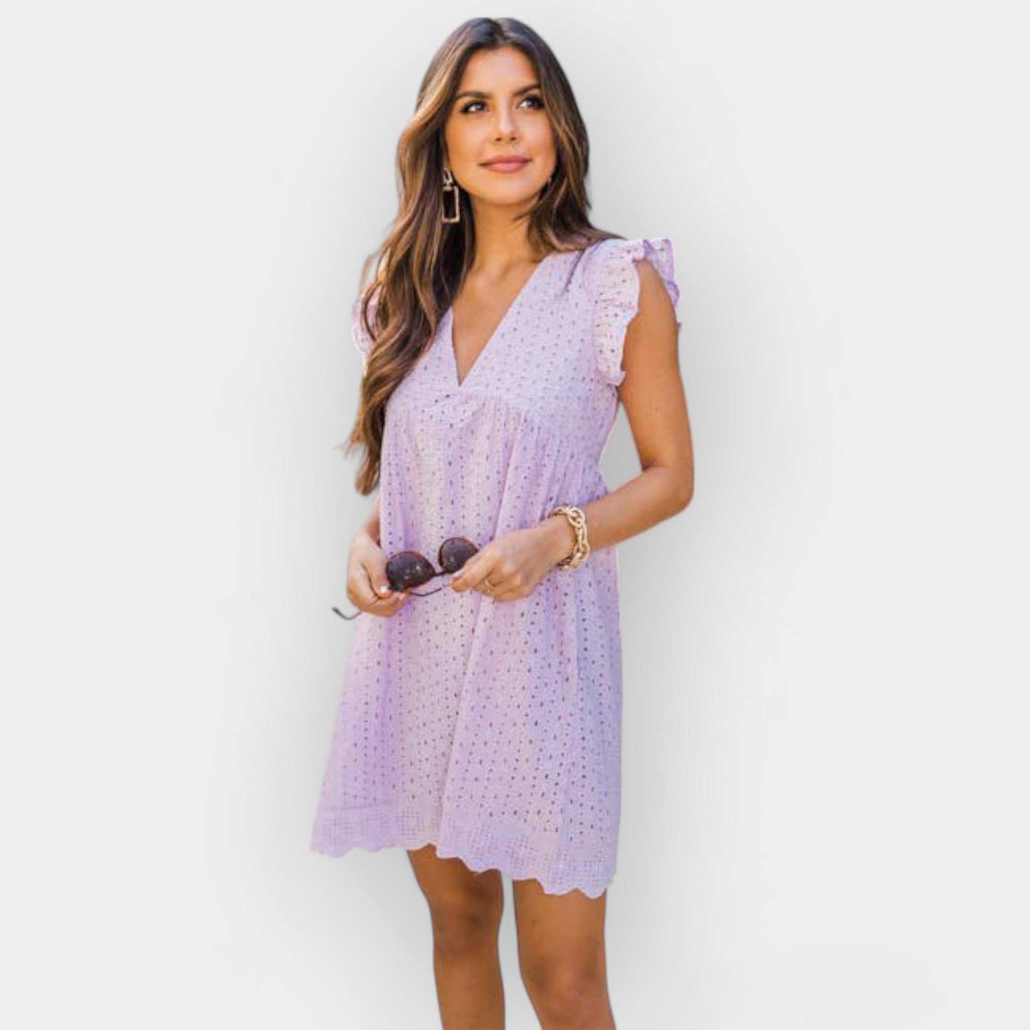 Rochie de Vară cu Șorturi Ascunse și Buzunare