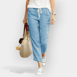 Pantaloni din Bumbac Ușori