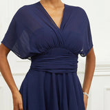 Helena | Rochie Helena Midi Formală cu Decolteu în V